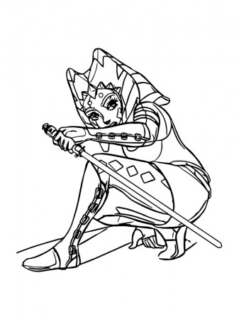 Jedi coloring pages