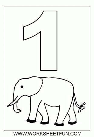 Best Photos of Printable Coloring Numbers 1 10 - Coloring Pages ...