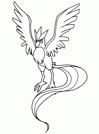 Free Printable Legendary Bird Pokemon Coloring Pages Plus Sheets ...