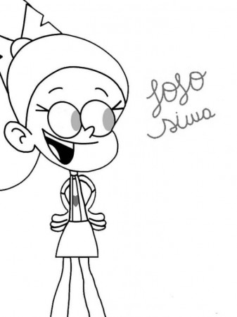 Coloring pages ideas : Jojo Siwa Coloring Page Caricature 768x1024 ...