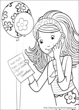 Groovy Girls Coloring Pages free For Kids