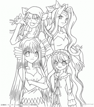 Printable coloring pages - Mermaid Melody: Pichi Pichi Pitch #82 ...