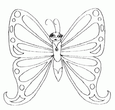 Free Printable Coloring Pages Butterfly