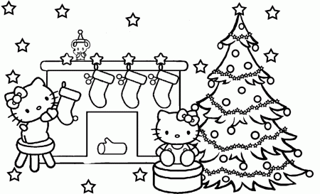 Christmas Coloring Pages To Print Free | Best Quotes & Wishes Ever