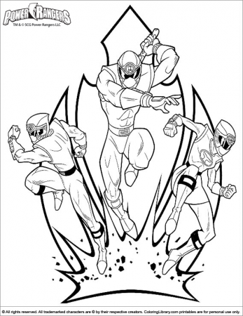 13 Pics of White Power Rangers Coloring Pages - Power Rangers ...