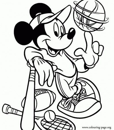 Sports Coloring Pages | Forcoloringpages.com