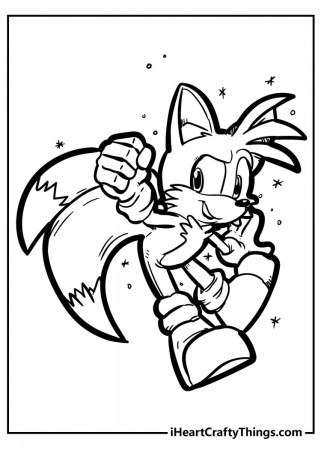 Sonic The Hedgehog Coloring Pages - 100% Free (2023)