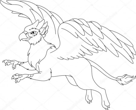 Griffin Coloring Pages - Free Printable Coloring Pages for Kids