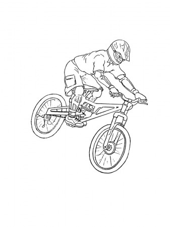 Free BMX coloring pages. Download and print BMX coloring pages