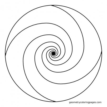Mandala Coloring Page, Golden Ratio Spiral | Adult Coloring Pages ...