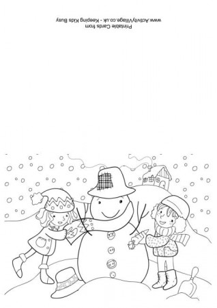 Christmas Colouring Cards