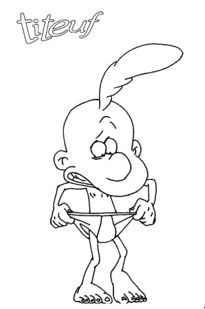 How to Draw Titeuf Coloring Pages | Coloring Sun