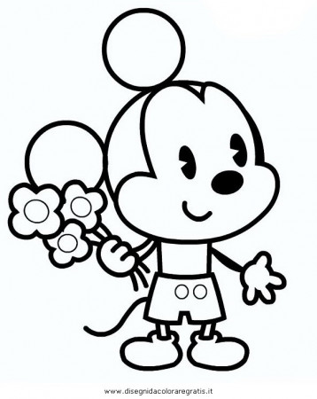 Disney Cuties Coloring Page