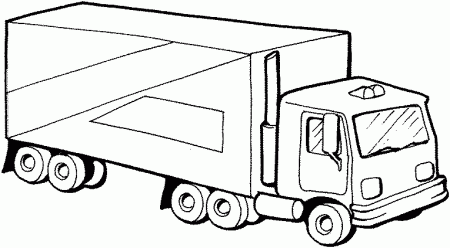 1000+ images about Trucks Coloring Pages on Pinterest | Trucks ...