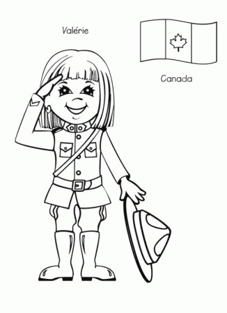 Children Around The World Coloring Pages - fablesfromthefriends.com