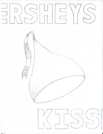 Hershey Kiss Coloring Page | Free Coloring Pages on Masivy World