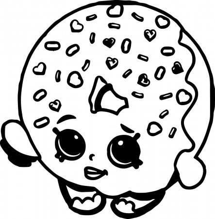 Donut Coloring Pages - Best Coloring Pages For Kids