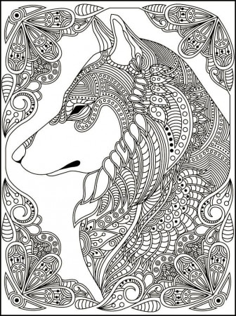 Animals Coloring Pages for Adults