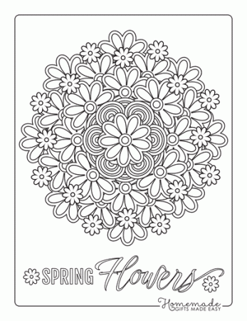 Free Printable Mandala Coloring Pages