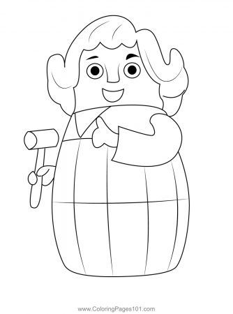Higglytown Girl Coloring Page for Kids - Free Higglytown Heroes Printable Coloring  Pages Online for Kids - ColoringPages101.com | Coloring Pages for Kids