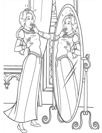 Princess Fiona Coloring Pages - Free Printable Coloring Pages for Kids