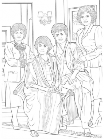 Susan's Disney Family: Are you a fan of The Golden Girls, well you are  going to love the Art of Coloring: Golden Girls: 100 Images to Inspire  Creativity coloring book!