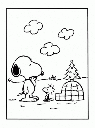 Format Peanuts Woodstock Bird Coloring Page Designs Canvas ...
