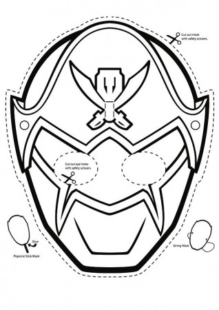 Parentune - Free & Printable Power Rangers Mask Coloring Picture,  Assignment Sheets Pictures for Child