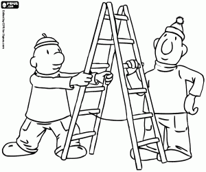 Pat and Mat coloring pages printable gamesoncoloring.com