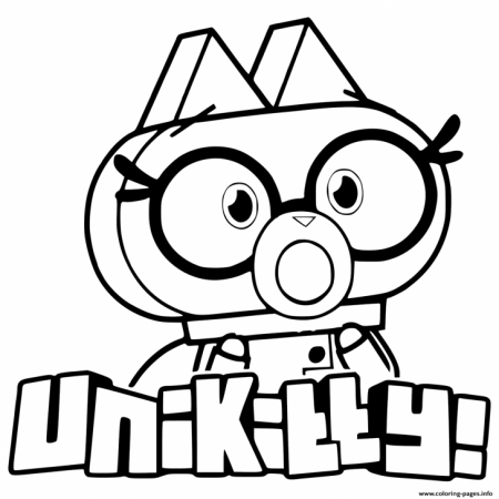 Coloring pages ideas : 97 Unikitty Coloring Pages Image Ideas ...