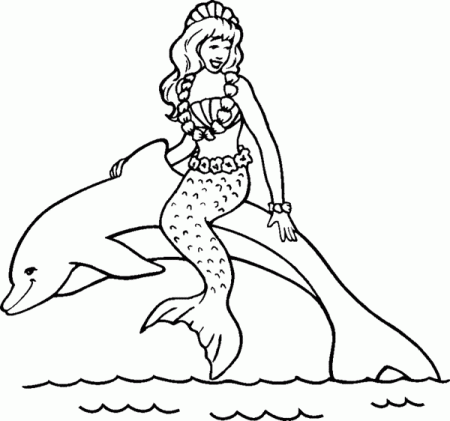 Dolphin coloring page | Dolphin coloring pages, Princess coloring pages