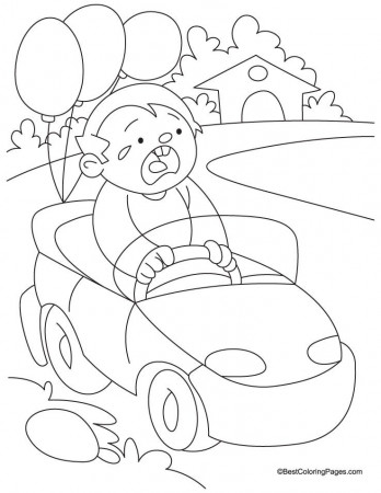 Toy car coloring page | Download Free Toy car coloring page for ...