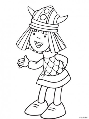 Kids-n-fun.com | 36 coloring pages of Wicky the Viking