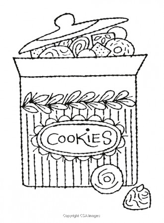 Cookie Jar with Open Lid | #785190 | CSA Images