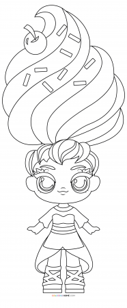 Blume dolls coloring page