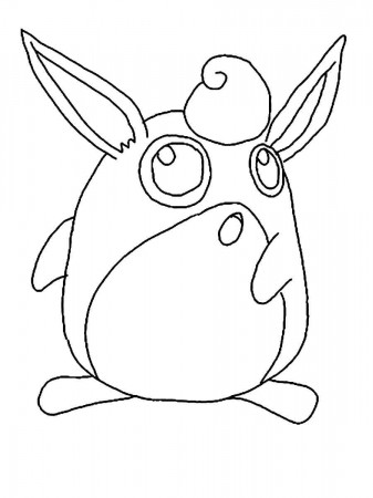 Wigglytuff Pokemon coloring pages