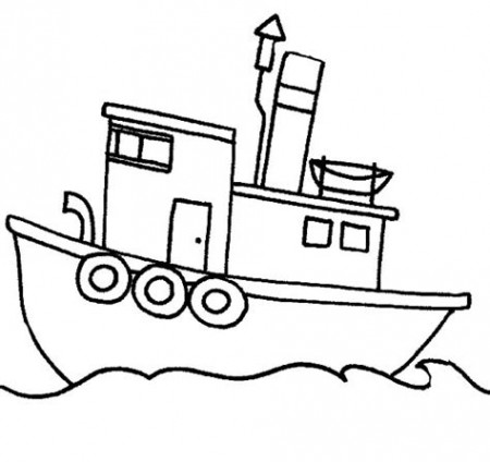 Boats Coloring Pages - Learny Kids