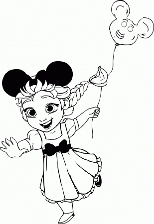 Disney Princess Coloring Pages Online Disney Theme Park Coloring ...