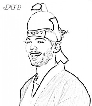 10 Printable One Direction Coloring Pages 4 - J-14