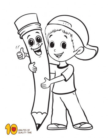 School coloring pages, Coloring pages ...