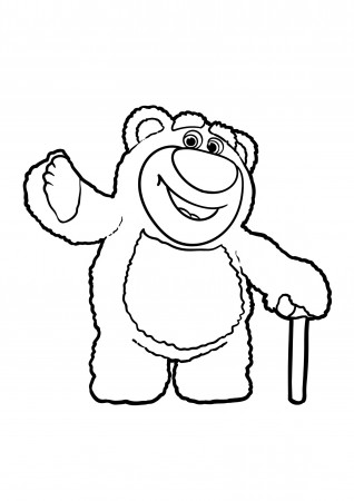 Lotso coloring pages