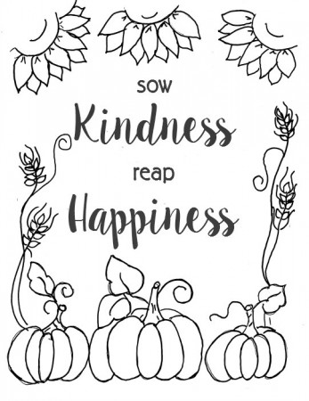 Free Printable Fall Coloring Page ...