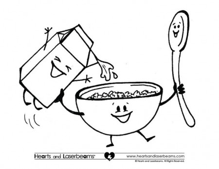 breakfast coloring sheets - Google Search | Free coloring pages, Coloring  pages, Free coloring