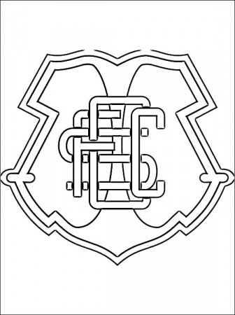 Logo of Santa Cruz Futebol Clube | Coloring pages