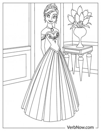 Free ANNA AND ELSA Coloring Pages & Book for Download (Printable PDF) -  VerbNow