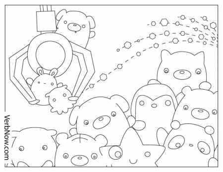Free SQUISHMALLOWS Coloring Pages & Book for Download (Printable PDF) -  VerbNow