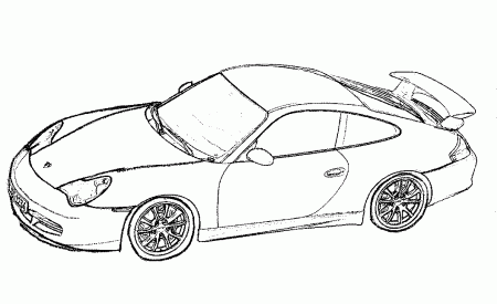Free Porsche Coloring Pages, Download Free Porsche Coloring Pages png  images, Free ClipArts on Clipart Library