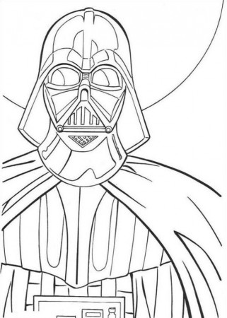Star Wars Coloring Pages Darth Vader - Action Coloring Pages ...