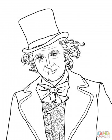 Charlie And The Chocolate Factory Coloring Page