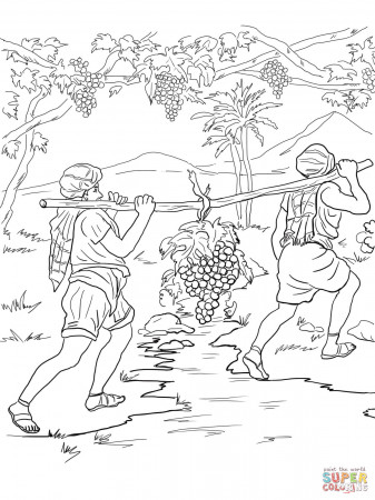 Joshua and the Day the Sun and Moon Stood Still coloring page ...
